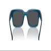 Arnette AN4343 Bigflip Sunglasses, Transparent Blue/Blue Mirrored Blue, 52 mm view 4