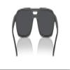 ARNETTE Sunglasses AN 4339 287087 Medium Grey Matte/Shiny/Dark Policarbonate S view 4
