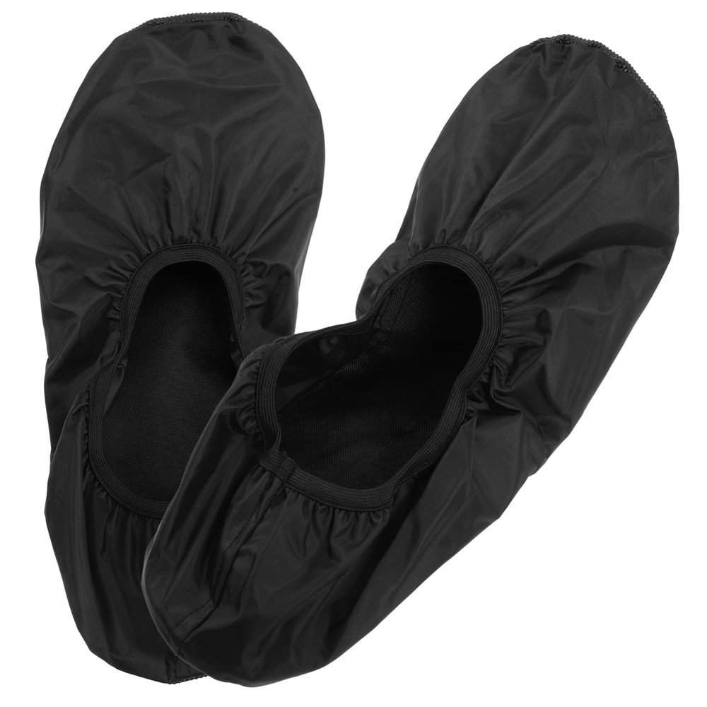 KICHOUSE 2pcs Lightweight Portable Bowling Shoe Covers Sports Bowling Shoe Coverings for Boys and Girls Men Women Non-Slip Protectors
