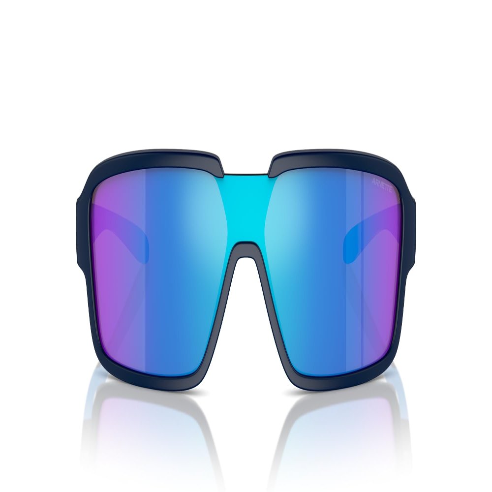 ARNETTE Man Sunglasses Dark Blue Matte/Shiny Frame, Dark Blue Lenses, 0MM