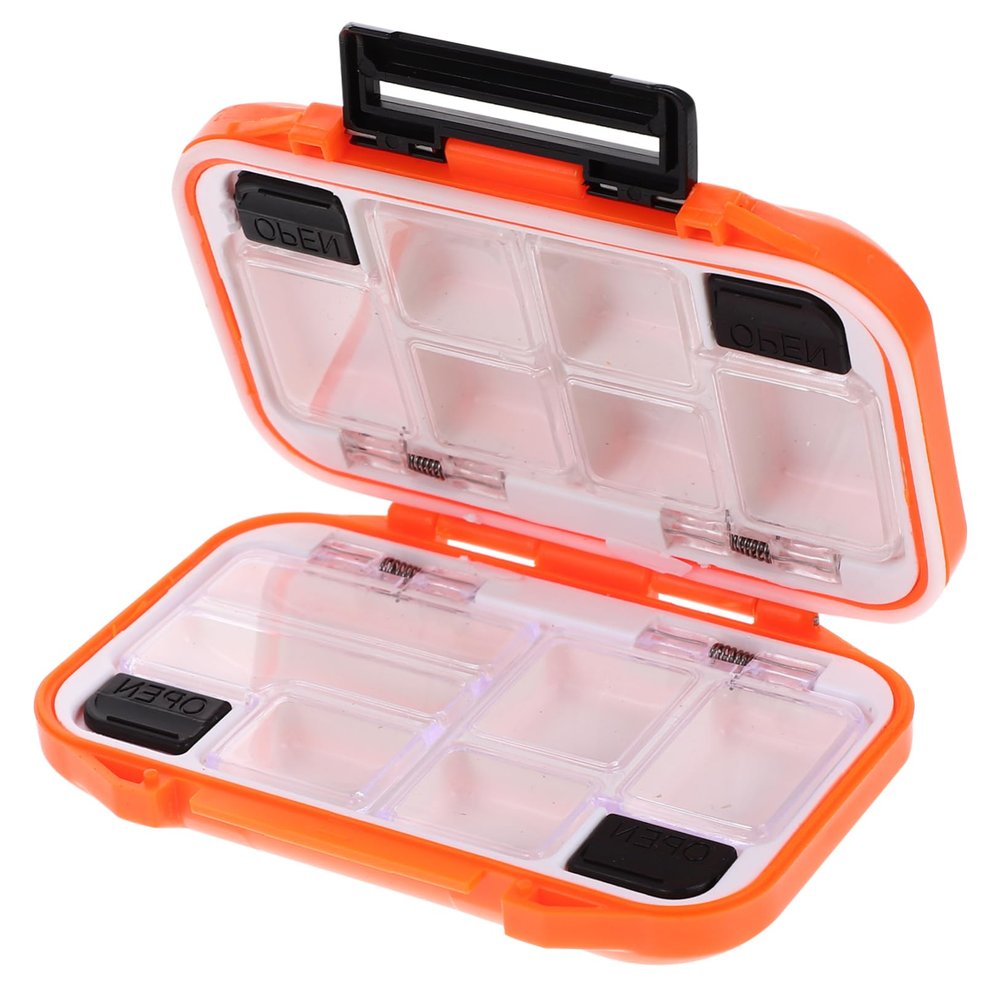 LIOOBO Fishing Double Sided Lure Hooks Storage Box Carp Fishing Accessories s Size