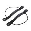 SUPVOX 5pcs Durable Kayak Side Mount Carry Handles Ergonomic Design with Elastic Bungee for Canoe and Boat Accessories Sturdy Rubber and Construction for view 1