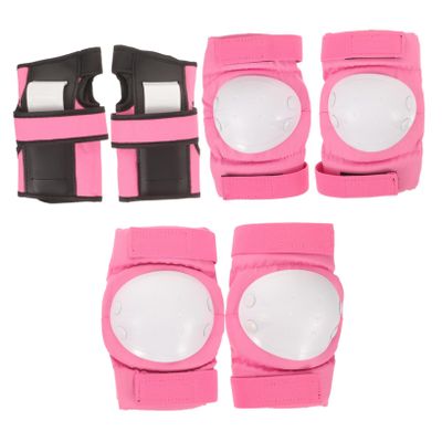 LIOOBO 1set Boys and Girls Protective Gear Roller Skating Pads Elbow and Knee Protection for Safe Outdoor Fun for Scooters and Skating Activities for Under