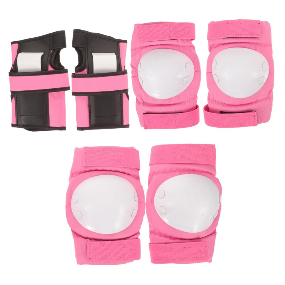 LIOOBO 1set Boys and Girls Protective Gear Roller Skating Pads Elbow and Knee Protection for Safe Outdoor Fun for Scooters and Skating Activities for Under