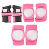 LIOOBO 1set Boys and Girls Protective Gear Roller Skating Pads Elbow and Knee Protection for Safe Outdoor Fun for Scooters and Skating Activities for Under view 1