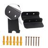 SUPVOX Bike Wall Mount Storage Rack Durable Garage Bike Hook for Efficient Indoor Parking Space-saving Bicycle Hanger for All Pedals and Easy Installation Black view 2