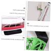 SUPVOX Bike Wall Mount Storage Rack Durable Garage Bike Hook for Efficient Indoor Parking Space-saving Bicycle Hanger for All Pedals and Easy Installation Black view 4