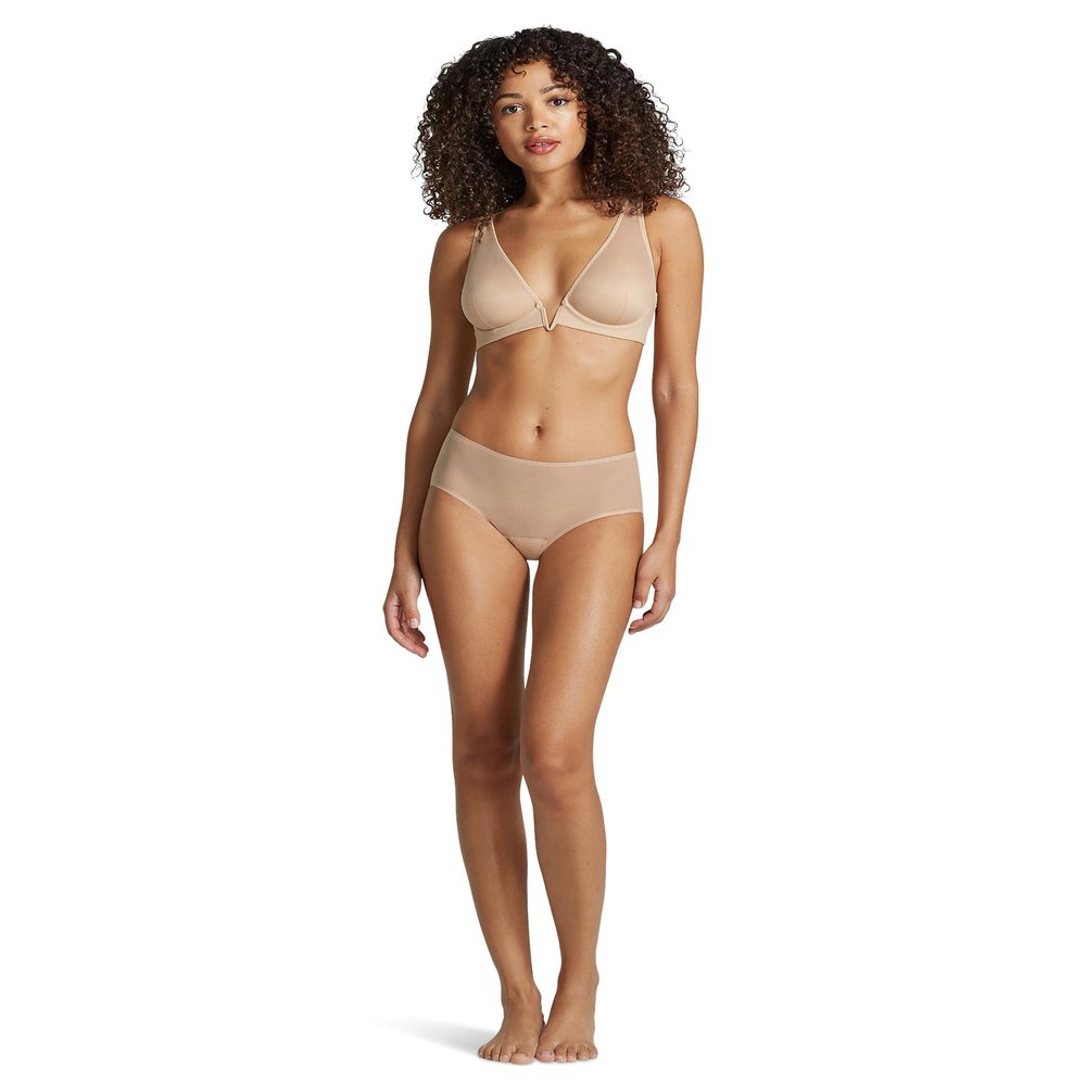 Commando Women's Chic Mesh Bikini, Beige