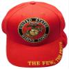 Trade Winds United States Marine Corps The Few The Proud Ball Cap Baseball Hat Adjust Red, 7 3/4 view 4