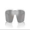 ARNETTE Sunglasses AN 4335 27796G White Matte/Shiny/Light Grey Mirror Silver P view 1