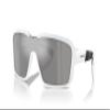 ARNETTE Sunglasses AN 4335 27796G White Matte/Shiny/Light Grey Mirror Silver P view 2