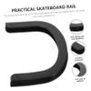 LIOOBO Collision Skateboard Rail Bumper Strip Sturdy Wear-Resistant Pe Protection for and Fish Shape Boards Easy Installation and Design view 2