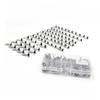 LIOOBO 80pcs Sea Rod Guide Ring Kit Fishing Rod Guides Tip Ring Lightweight for DIY Fishing view 1