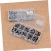 LIOOBO 80pcs Sea Rod Guide Ring Kit Fishing Rod Guides Tip Ring Lightweight for DIY Fishing view 2