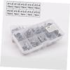 LIOOBO 80pcs Sea Rod Guide Ring Kit Fishing Rod Guides Tip Ring Lightweight for DIY Fishing view 3