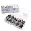 LIOOBO 80pcs Sea Rod Guide Ring Kit Fishing Rod Guides Tip Ring Lightweight for DIY Fishing view 4
