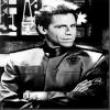 Posterazzi Jeff Conaway In Uniform For Babylon 5 Black And White Photo Print (8 x 10) - Item # MVM52361