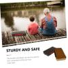 Anneome 2pcs Lure Organizer Fishing Double-Side Drainage Pp Material Storage Box for Baits and Tools view 3