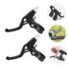 Anneome Aluminum Alloy Bike Brake Lever Handles Replacement for Bike Brake Parts Bicycle Grips view 3