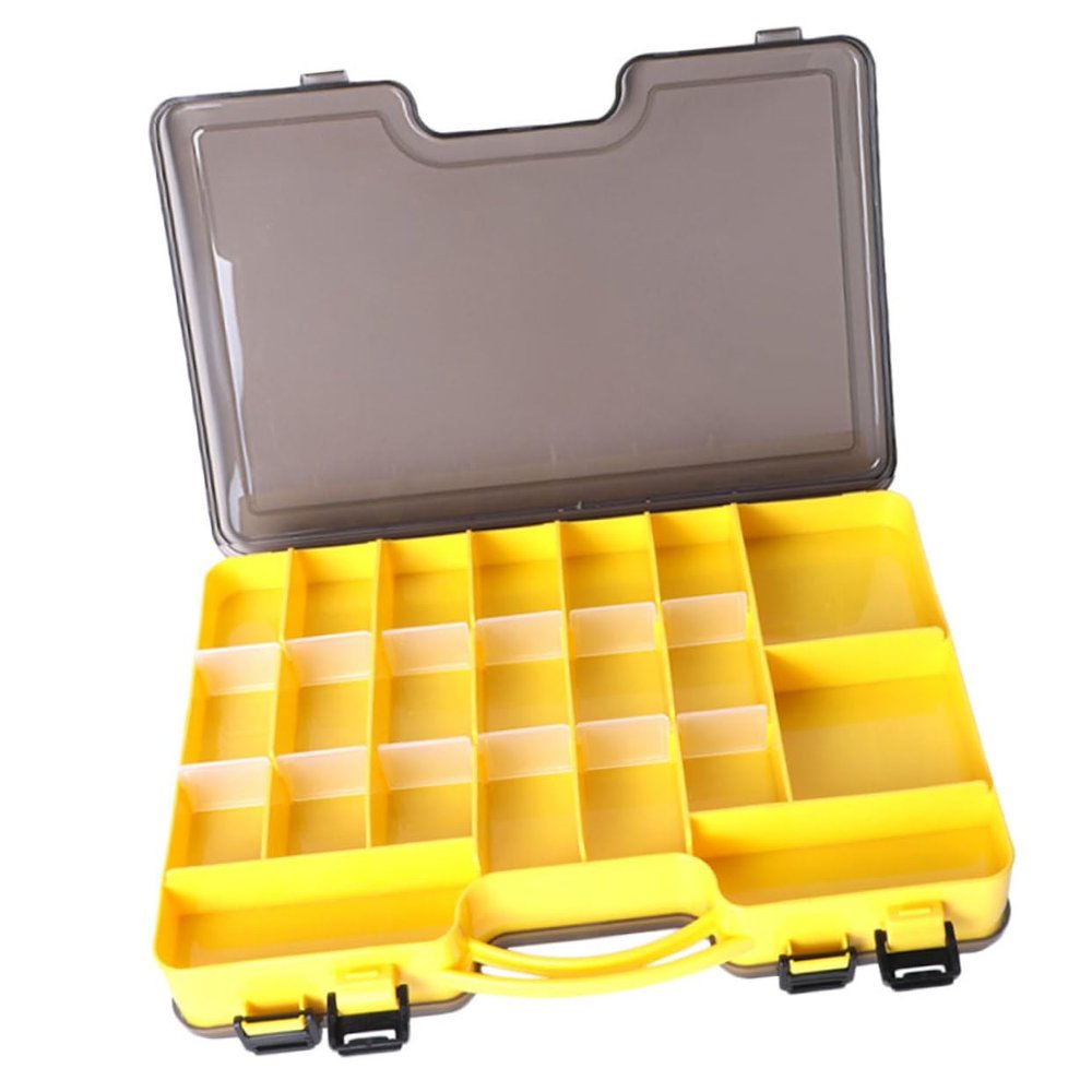 Anneome Fishing Lure Organizer Bait Box Fishing Tackle Bag Portable Storage Container for Outdoor Enthusiasts