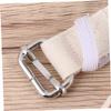 Anneome Yoga Stretch Belt Exercise Strap for Flexibility Deepening Stretches Durable Material for Men Women White view 2