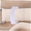 Anneome Yoga Stretch Belt Exercise Strap for Flexibility Deepening Stretches Durable Material for Men Women White view 4