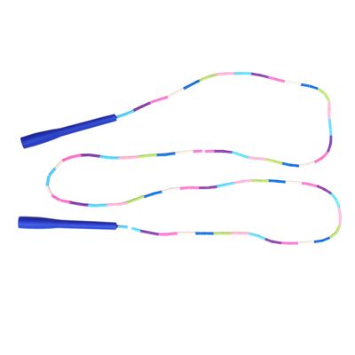 Anneome Creative Skipping Rope for Boy Girl Durable Exercise Rope Soft Handles for Fitness and Fun Lightweight Portable Design for Home Outdoor Activities Colorful