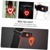Anneome 1pc USB Rechargeable Bike Tail Light Night Riding Safety Lamp for Mountain and Road Biking Features High Flashing Modes Random Button view 4