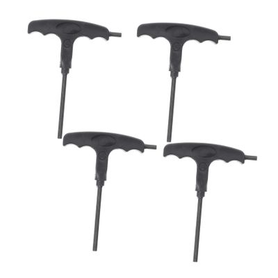 SUPVOX 4pcs Shaped Roller Skates Wrench Wheel Removal Tool for Inline Skates and Ice Skating Shoes and Easy to Use for Daily Repairs and Maintenance