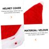 Holibanna 1pc Creative Santa Claus Cover for Motorcycle Festive Riding Christmas Decoration Easy to Various view 2