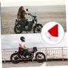 Holibanna 1pc Creative Santa Claus Cover for Motorcycle Festive Riding Christmas Decoration Easy to Various view 4
