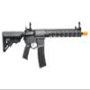 Lancer Tactical Gen 3 Hellion MLOK Airsoft M4 AEG with Fully Programmable ETU 400 FPS (Black/Carbon) (13") view 2
