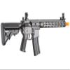Lancer Tactical Gen 3 Hellion MLOK Airsoft M4 AEG with Fully Programmable ETU 400 FPS (Black/Carbon) (13") view 4
