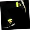 Anneome 8pcs Reflective Luminous Wristbands Fluorescent Yellow Safety Bands for Running Sports and Night Activities Durable Elastic Material High Visibility for Enhanced Security view 2