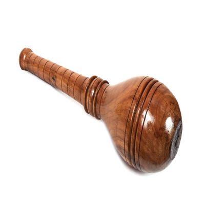 KNK GADA Fitness BAR Indian Club BHEEM MACE Shoulder Equipment MEEL Karla KATAI Fitness Durable Wooden Equipment (Pack of 1, 8 to 9 kg)