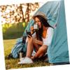 Anneome 8pcs Stainless Steel Camping Cookware Set Compact Lightweight Outdoor Cooking Gear for People for Backpacking Picnics and Bbqs view 2