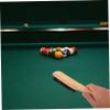 SUPVOX Billiard Brush for Felt Cleaning Handheld Pool Table Sweeper Dense Bristles Essential Billiards Accessory for Deep Cleaning and Maintenance view 2