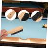SUPVOX Billiard Brush for Felt Cleaning Handheld Pool Table Sweeper Dense Bristles Essential Billiards Accessory for Deep Cleaning and Maintenance view 3