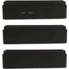 Riser Blocks Kit with USB Black - Pack of 3 view 1