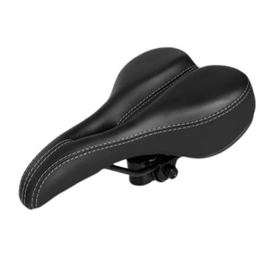 Anneome Hollow Saddle Seat for Bike Breathable Leather Sponge Saddle Comfortable for Mountain Biking Road Biking e Bikes