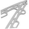 Anneome Stainless Steel Hockey Blade for Ice Skating Replacement Blade Easy Install view 2