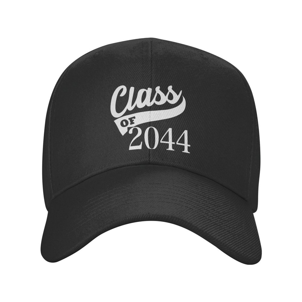 Piguncle Class of 2044 Graduation Classic Duckbill Caps for Stylish Sun Protection Black