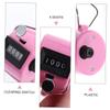 Anneome 4pcs Counter Manual Plastic for Counting Sports Knitting and Events No Batteries Required Compact Lightweight Design Random Color view 4
