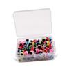 Anneome Bass Fishing Enhancement 100pcs 8mm Fisheye Blocking Beans for DIY Lure Eyes and Crafts view 1