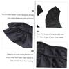 Anneome 2pcs Ice Skate Blades Covers for Hockey Skates Skating Protector Elastic Overshoes for Men Ice view 3