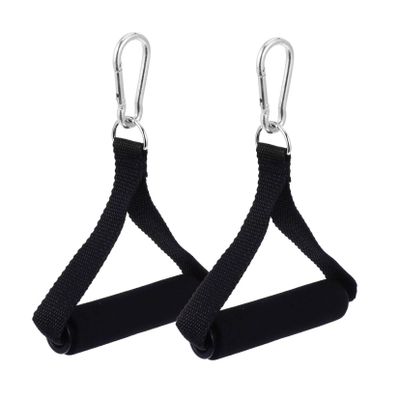 Anneome 1set Non- Fitness Handles for Training Stretch Ergonomic Grip for Push-ups Pull-ups and Bicep Curls for Adults and Handles