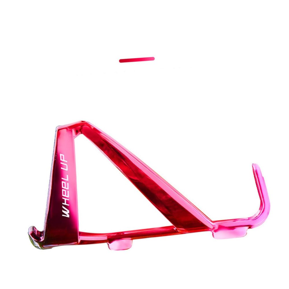 Anneome Mountain Bike Bottle Rack Electroplating Holder for Cycling Lightweight Easy Installation Compatible Various Bike Models Stylish Dark Red Design