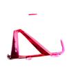 Anneome Mountain Bike Bottle Rack Electroplating Holder for Cycling Lightweight Easy Installation Compatible Various Bike Models Stylish Dark Red Design