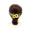 Beatifufu Creative Sunflower Headdress Party Hairband Lightweight Floral Decor for Weddings and Eye-catching Golden Flower Hair Accessory for Memorable Celebrations view 1