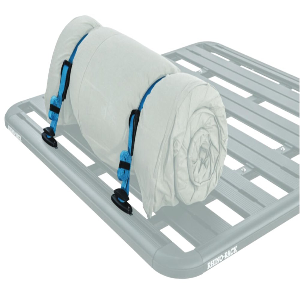 Rhino Rack | Pioneer Pickup Kit Cam Buckle Tie Down Strap Set, Straps Heavy Duty Truck Bed Tie Downs and Truck Tie Down Straps for Versatile Motorcycle Straps and Hold Down Straps Use (61001)